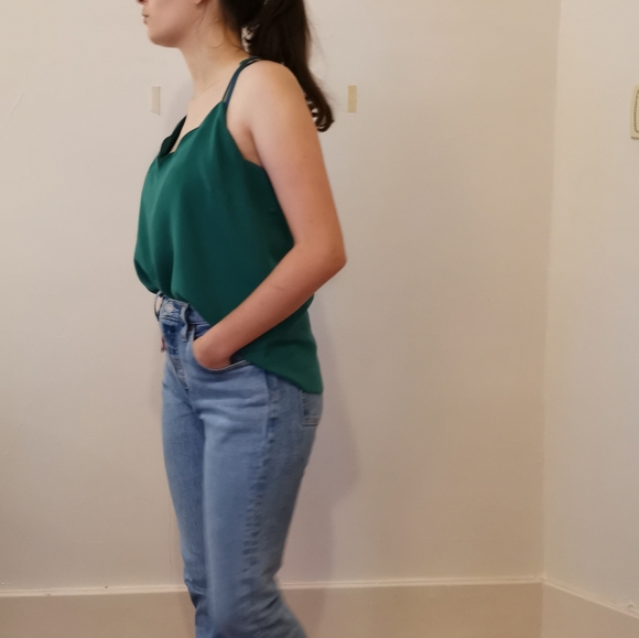 J. Crew Scallop v-neck tank - Picture 5 of 10